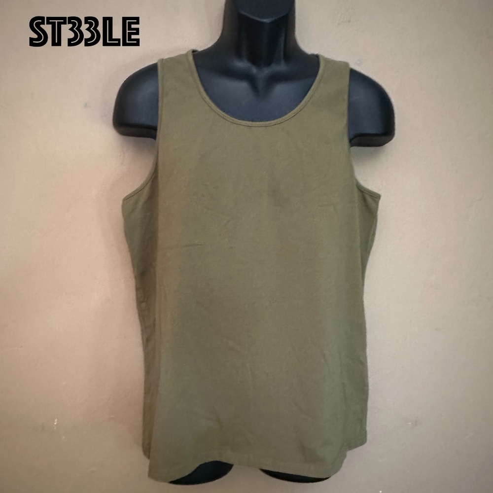 Steele Stretch Tank Top XL Gently worn 95% cotton / 5% elastane